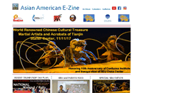 Desktop Screenshot of aaezine.org